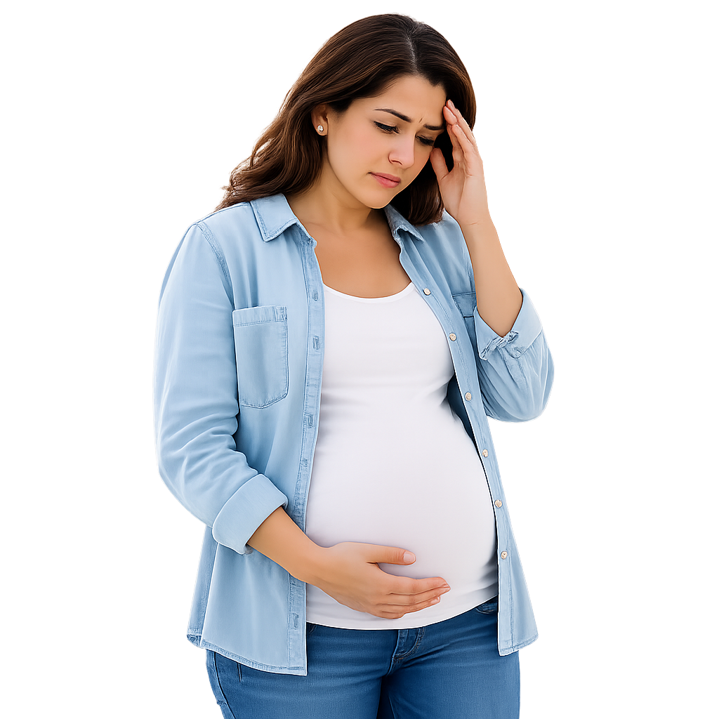 mujerembarazadapreocupadatransparente sin seguro de salud | TuSeguroMédicocom estoy embarazada y no tengo seguro médico