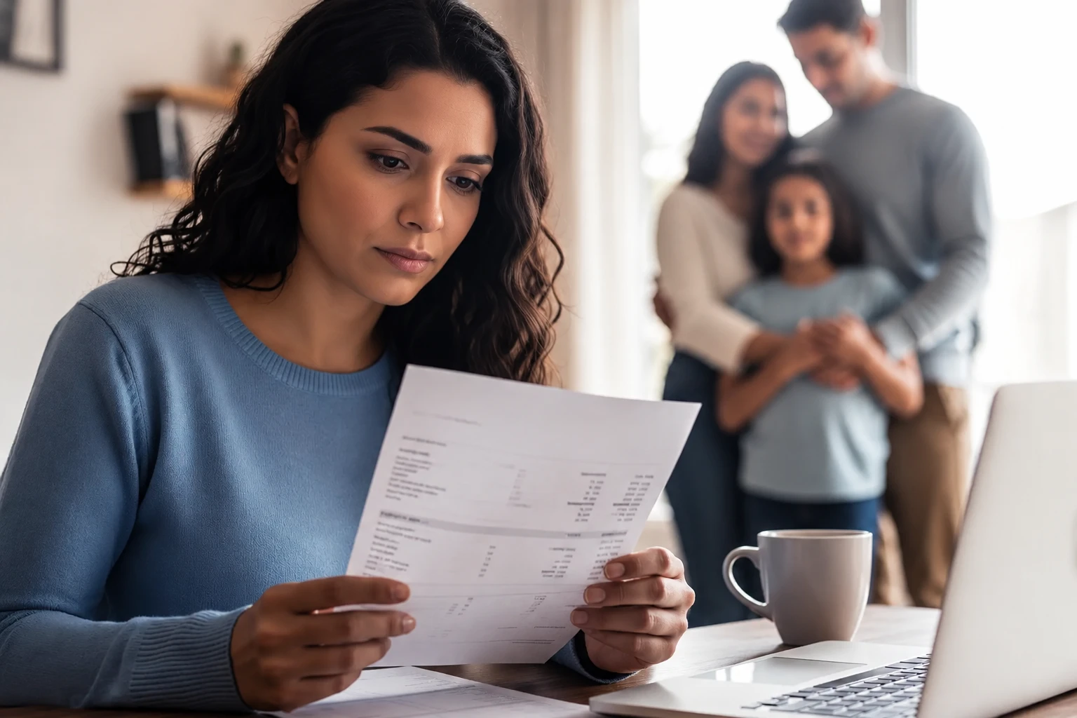 Precios y Subsidios de Obamacare en Florida | TuSeguroMédicocom mujer mirando una carta de subsidios