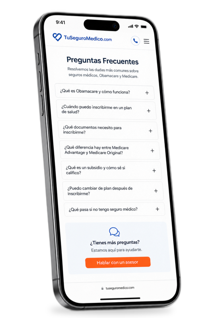 Preguntas Frecuentes De TuSeguroMedicocom | TuSeguroMédicocom Sección de preguntas frecuentes diseñada para responder las dudas e inquietudes más comunes que escuchamos de nuestros clientes durante nuestras conversaciones telefónicas