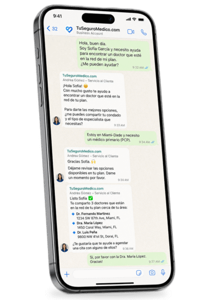 Tecnología de automatización que agiliza la atención mediante la transferencia inmediata a un profesional capacitado.
