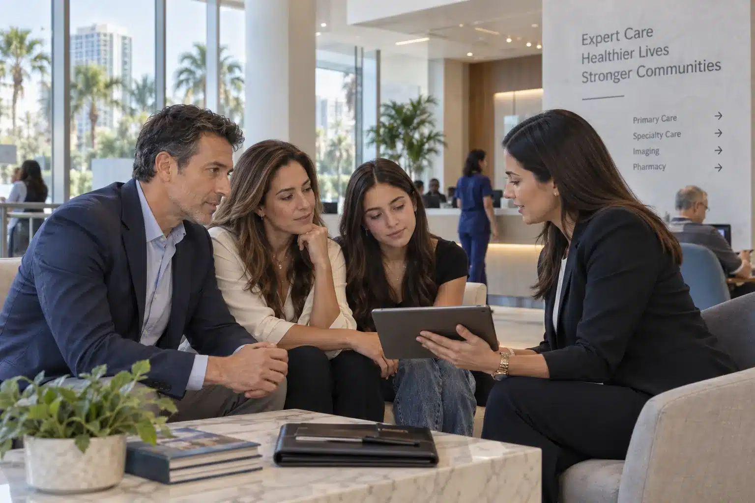 Seguro Medico para Inversionistas EB5 | TuSeguroMédicocom Familia de inversionistas EB 5 recibe orientación sobre seguro médico y acceso al sistema de salud en Estados Unidos